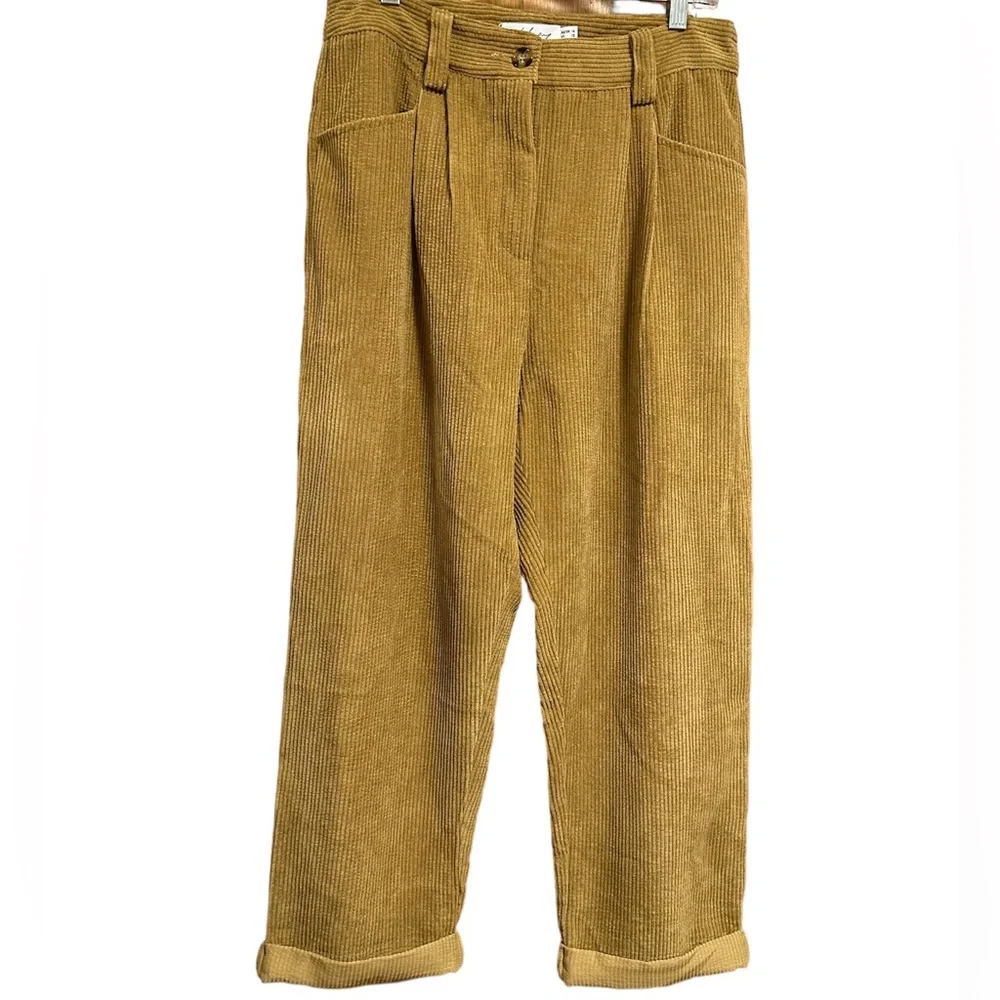NWT Petal & Pup Talaren Pant in Tan Corduroy Size 10 - Picture 2 of 9